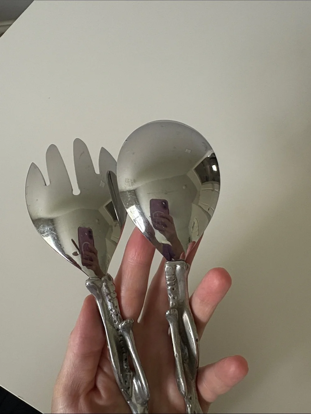Cheetah Design  Salad Server